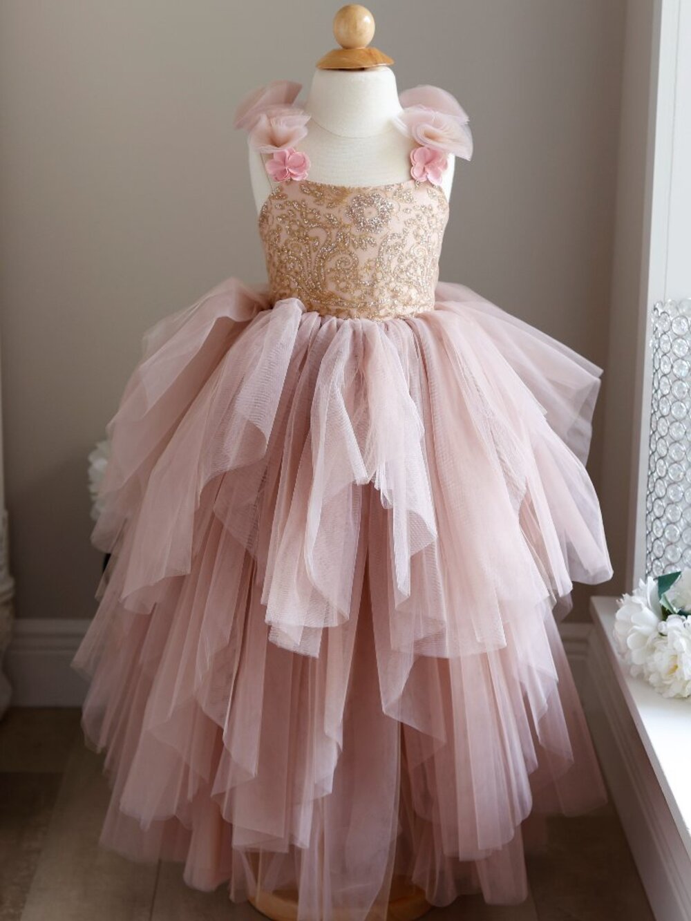 Dollcake Dress Princess Jane Stunning Flower Girl Special Occasion Pageant NWT